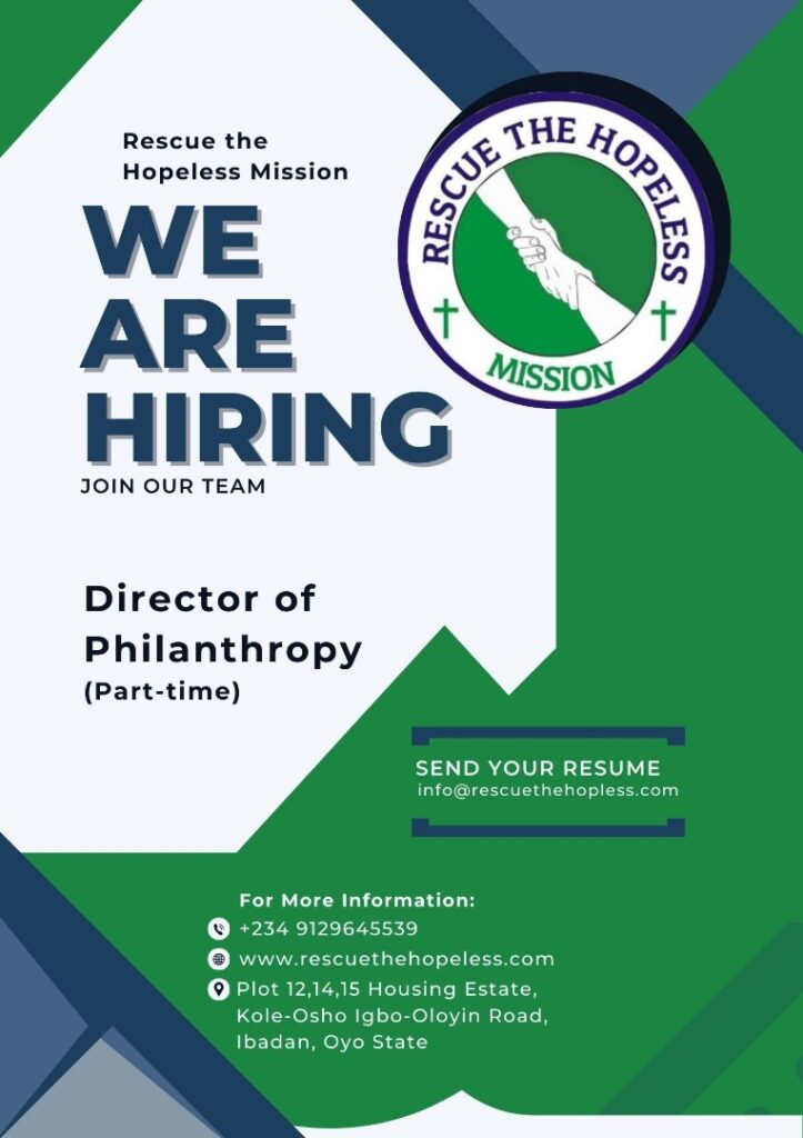 Opportunity: Director of Philanthropy (Part-Time)